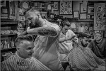 Barbering before Social Distancing - Franco Colabella