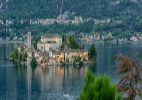Commended - Orta Town in the lake - Gaynor Ormerod